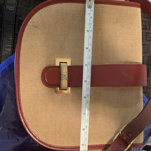 CELINE Vintage Crossbody Canvas - Picture 12 of 14